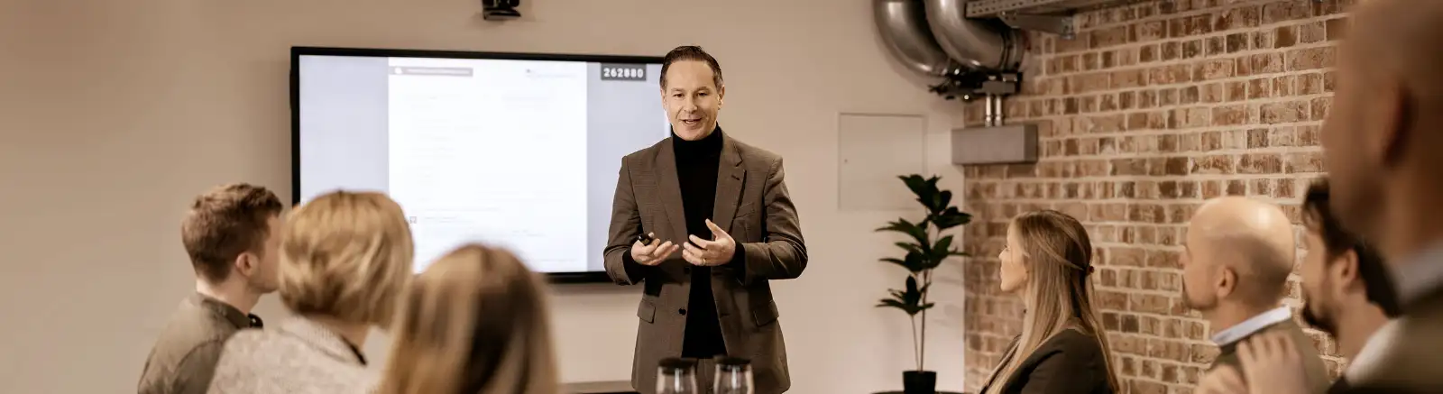 Mitarbeiter im Meeting